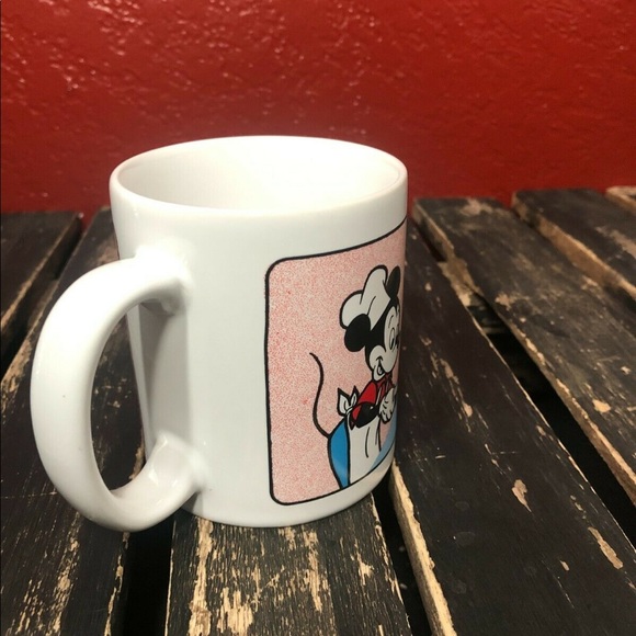 Disney Mickey Mouse Minnie Mouse Mug Coffee Cup Vintage Retro Collectible 1989 - Picture 3 of 9